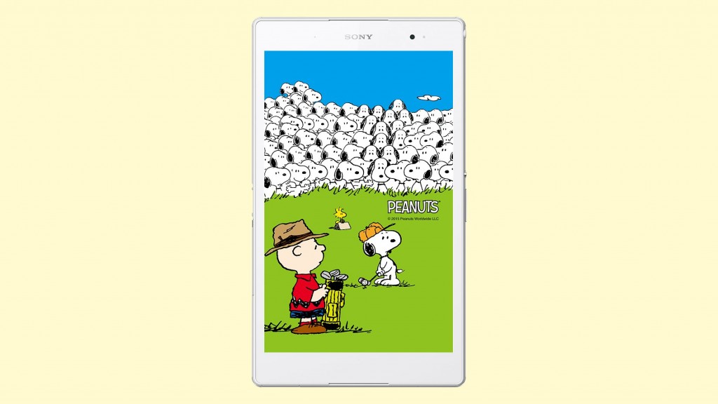 ストア限定 Xperia Tablet Snoopy 65th Anniversary Collectionが登場