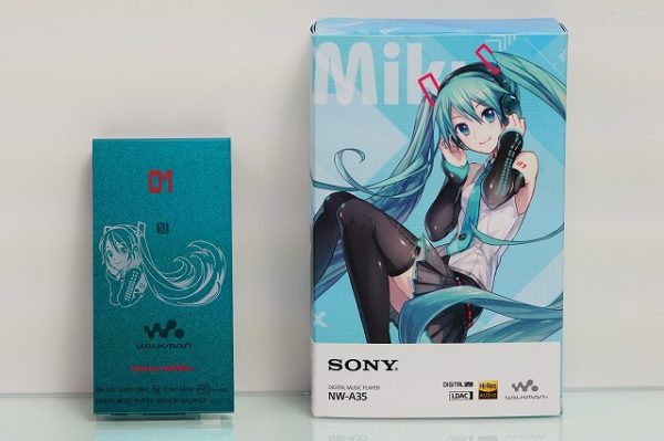 初音ミクウォークマン Aシリーズ 初音ミク10周年記念モデル