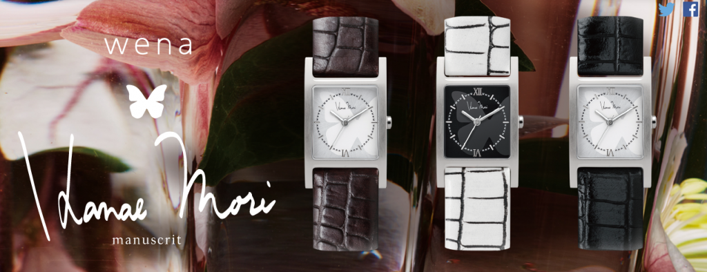 Hanae Mori manuscrit（ハナエモリ マニュスク）×スマートウォッチの