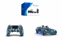「 PlayStation VR エキサイティングパック 」&「 DUALSHOCK4 新色ブルー・カモフラージュ 」