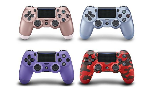 PS4ワイヤレスコントローラー「 DUALSHOCK4 」に4種類の新色が数量限定で登場！