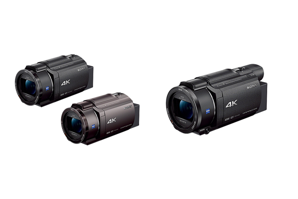 ソニー デジタル4Kビデオカメラレコーダー「FDR-AX45・FDR-AX60」本体 