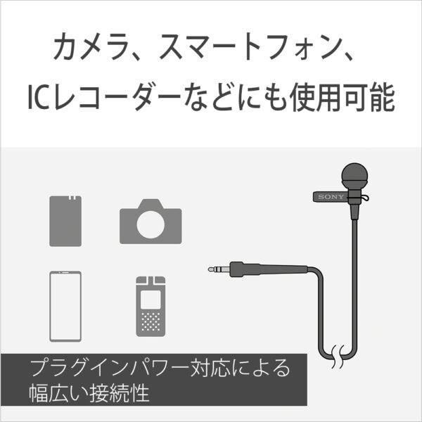 ラベリアマイクロホン「ECM-L1」