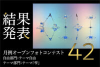 月例オープンフォトコンテスト第42回結果発表