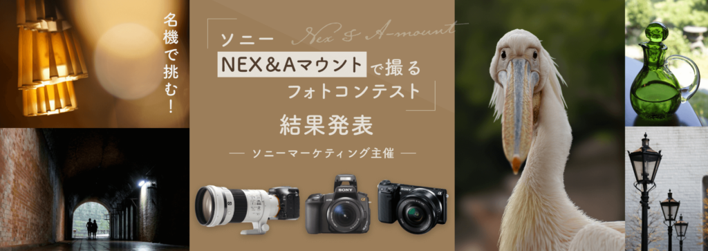 名機で挑む！「ソニーNEX・Aマウントで撮るフォトコンテスト」受賞作品