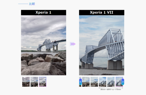 Xperia 1 VII 徹底比較
