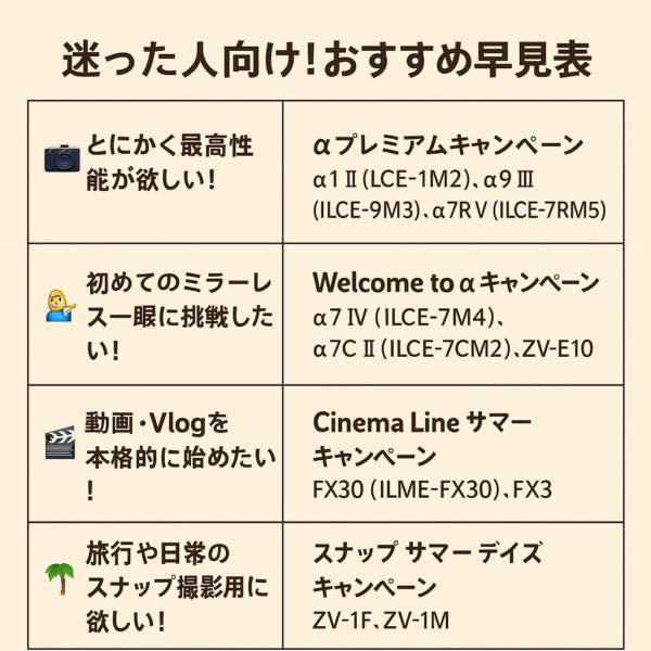 ソニーカメラ最大級キャッシュバック