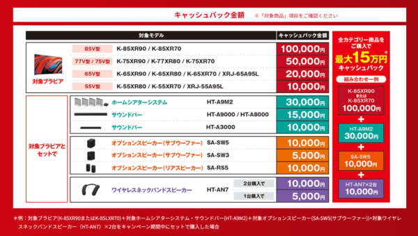 ブラビア誕生20年記念キャンペーン