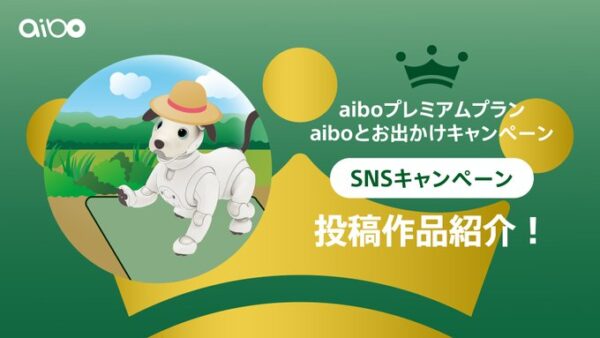 「aiboとお出かけ」キャンペーン