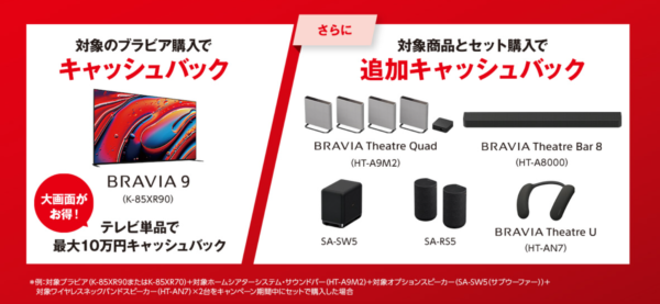 ブラビア誕生20年記念キャンペーン