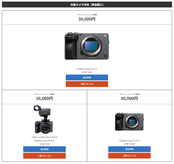 Cinema Line ウィンターキャッシュバックキャンペーン 2025