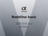 Redefine basic ソニー ティザー