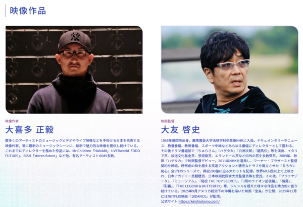THE NEW CREATORS 審査員
