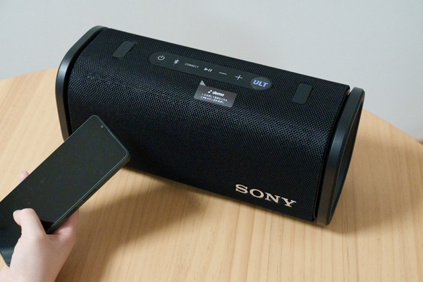 ソニー ワイヤレスポータブルスピーカー アップデート
