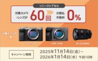 ソニー 分割60回 手数料0% カメラ レンズ