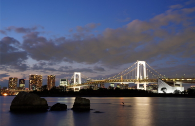 撮影基本実習お台場夜景