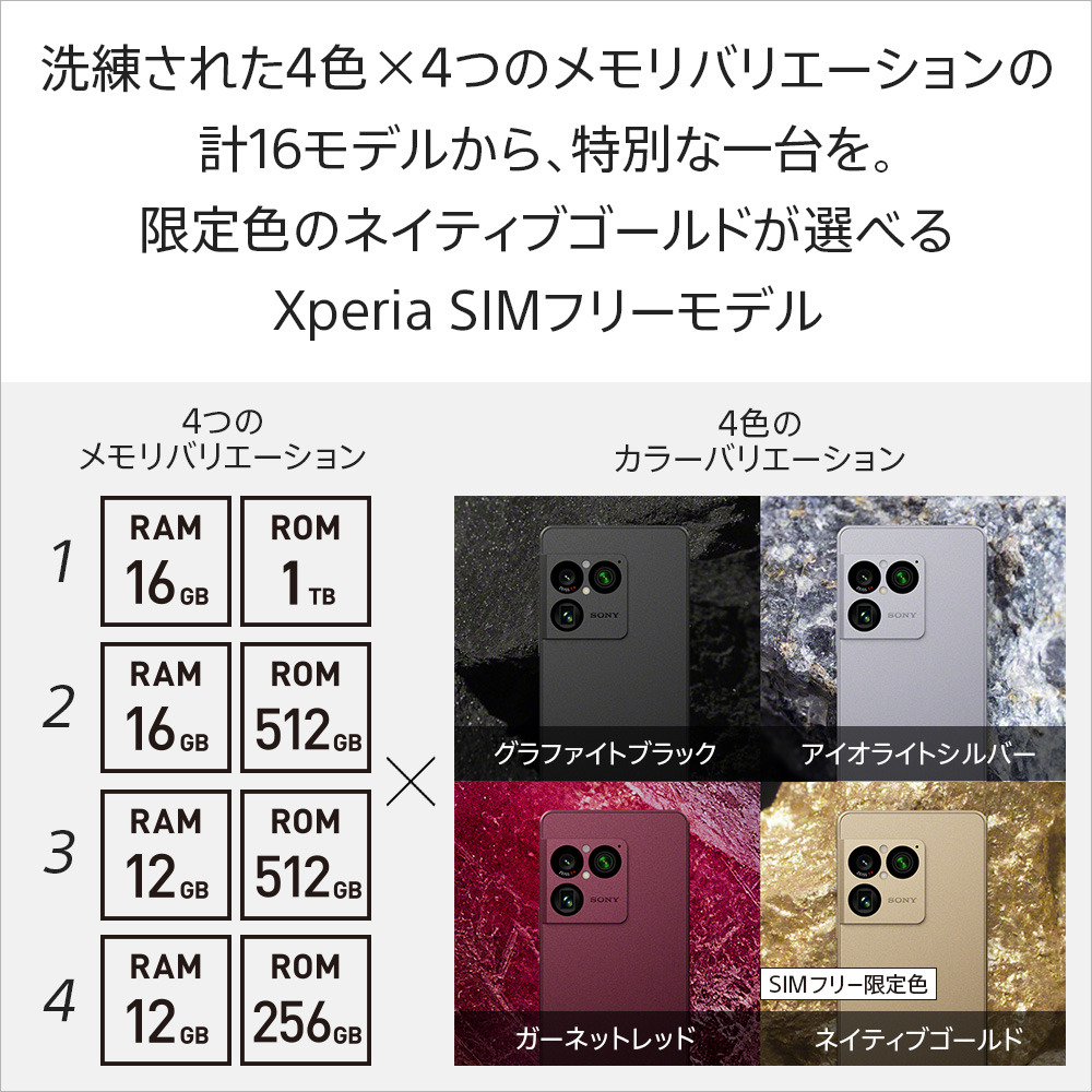 ソニーストア限定モデル