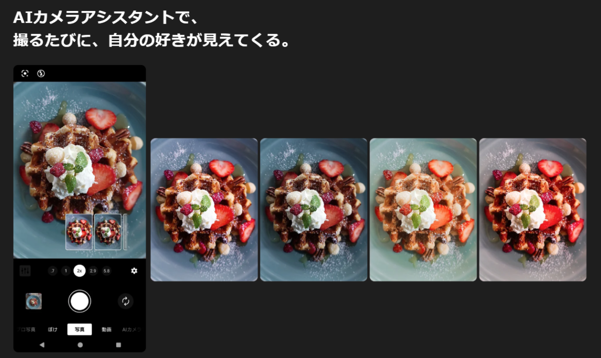 AIカメラアシスタント