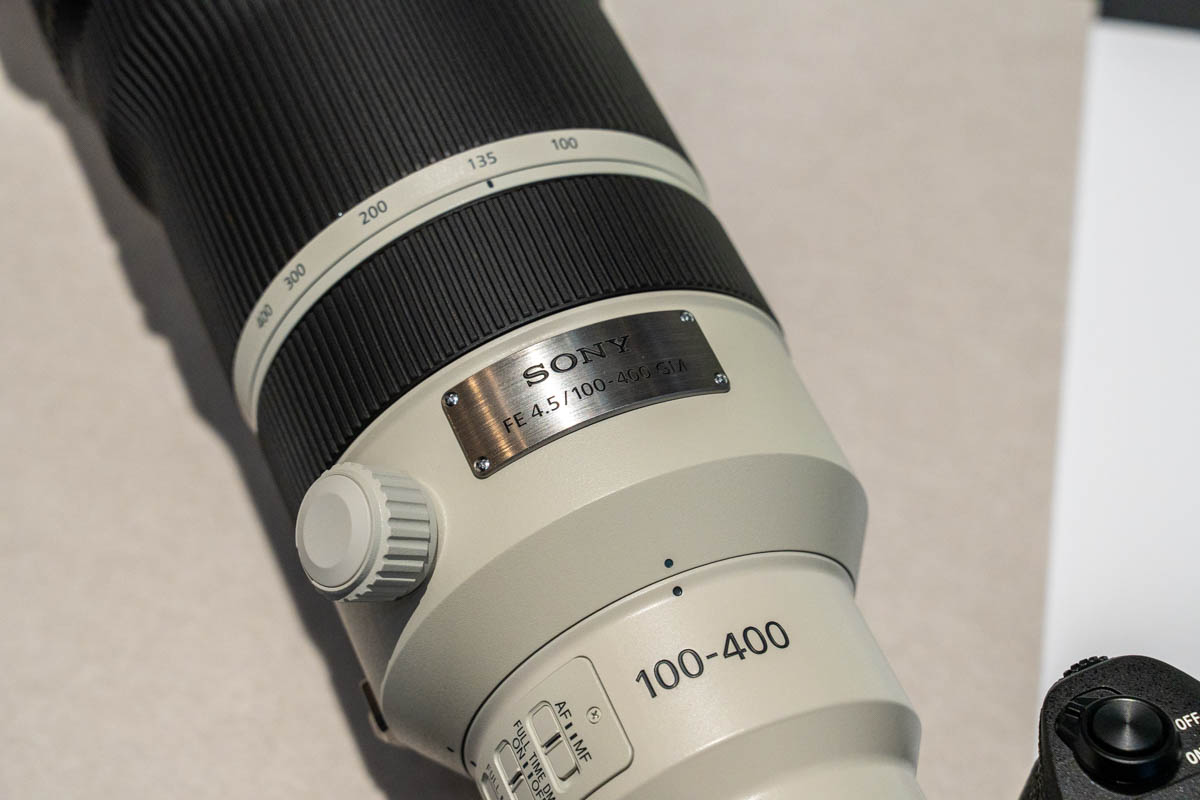 FE 100-400mm F4.5 GM OSS 予約開始