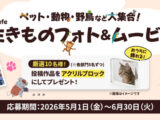 生きものフォト ムービー キャンペーン