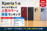 Xperia 1 VIII 人気カラー