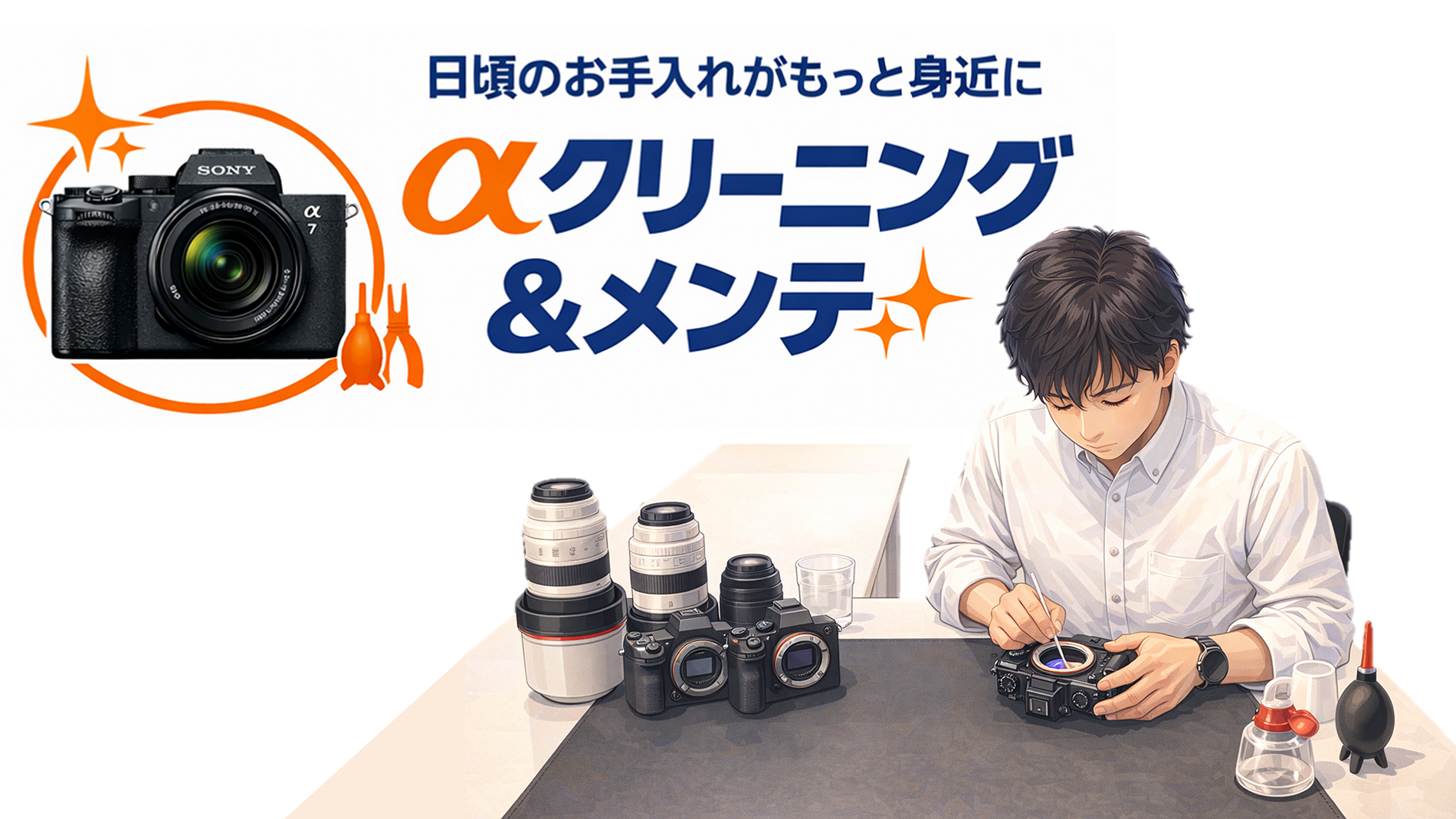 αクリーニング＆メンテ