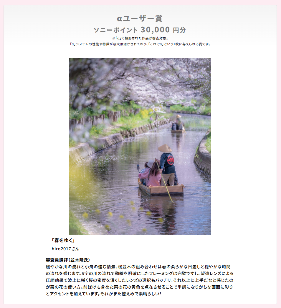 春をゆく