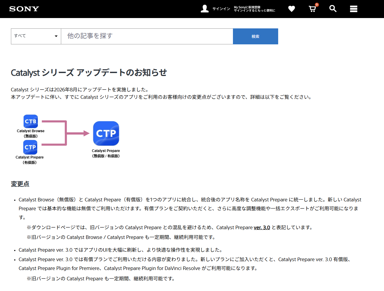 Catalyst Prepare 3.0