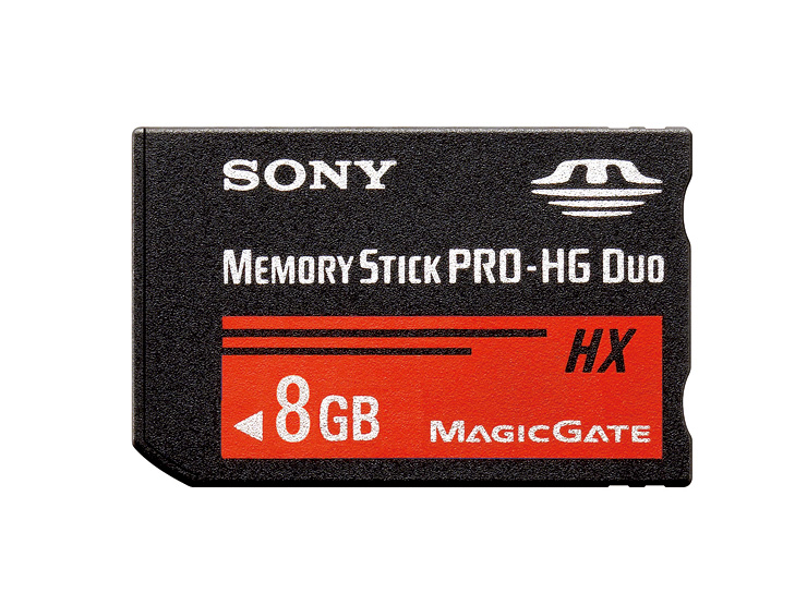 メモリースティック PRO-HG デュオ「MS-HX8B」