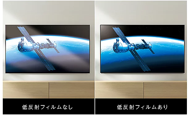 BRAVIA 8 II 低反射フィルム