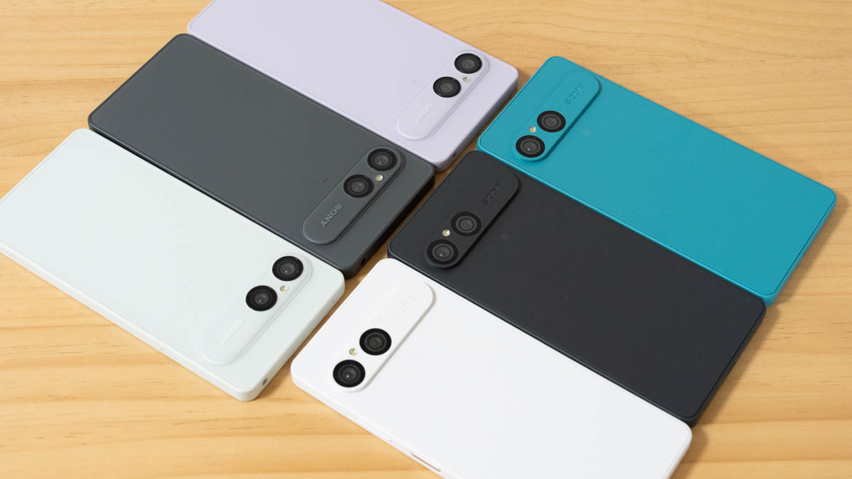 Xperia 10 VIIIと10 VII