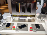 ソニーストア銀座の新型ウォークマン展示全景