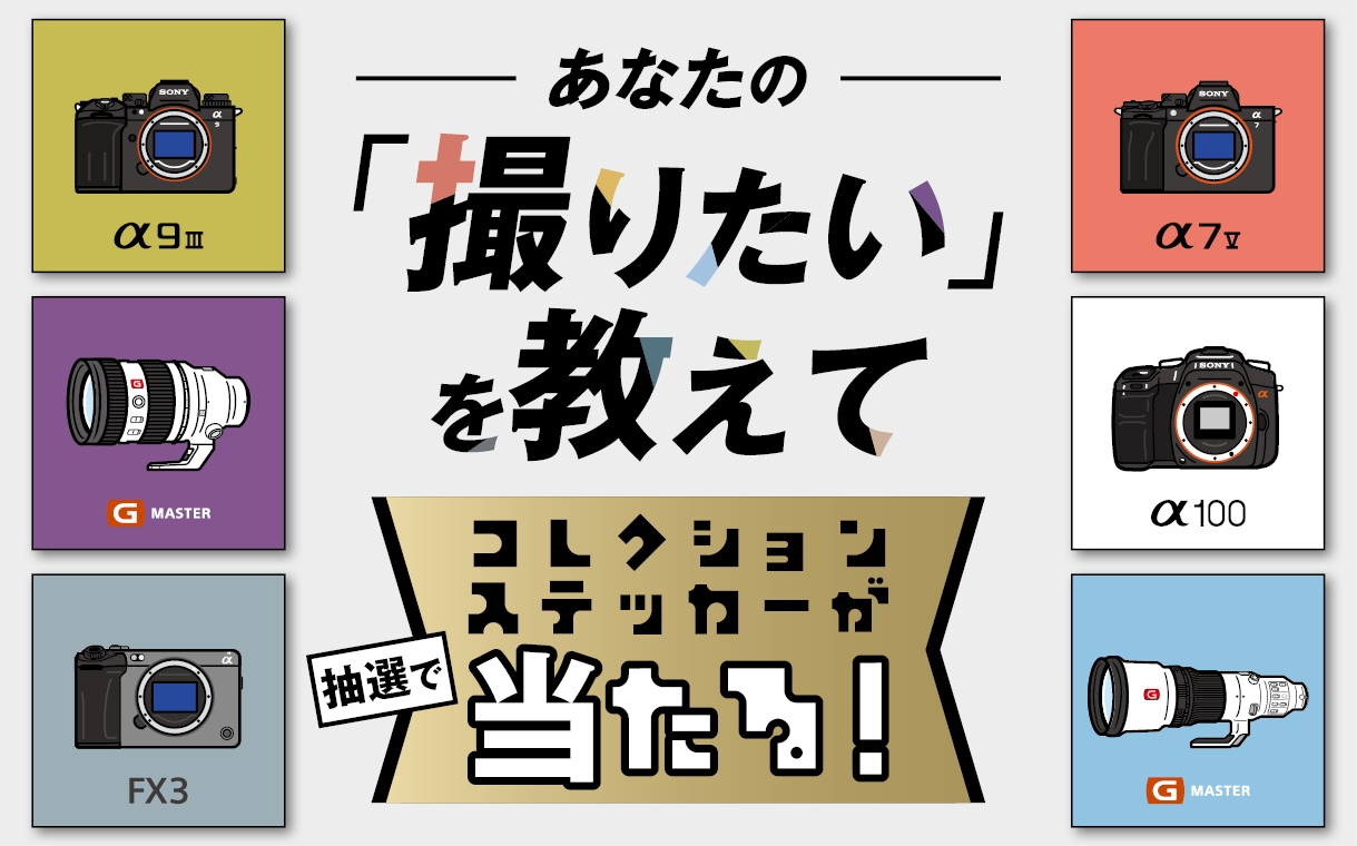 コレクションステッカーが当たるキャンペーン